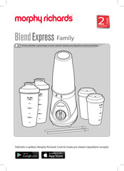 Morphy Richards Blend Express Series Quick Start Manual