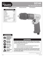 Silver Eagle SE144 Operating Instructions Manual