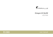 thomann Stairville Octagon UV 36x3W User Manual