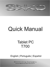 EKKO T700 Quick Manual