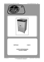 Selecta 4100519 Instruction Manual
