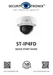Nace SECURITY TRONICS ST-IP4FD Quick Start Manual