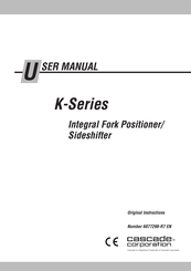 cascade corporation K Series User Manual