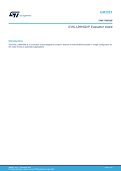 ST EVAL-L99H02XP User Manual