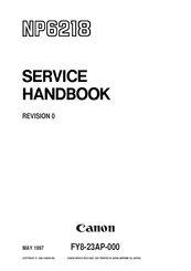 Canon NP6218 Service Handbook