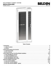 Belden DCX XCONNECT Installation Manual