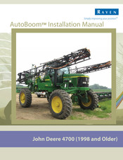 Raven AutoBoom John Deere 4700 Installation Manual