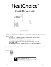 Electro Industries HeatChoice EH Series Manual