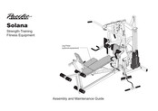 Precor Pacific FITNESS Solana Assembly And Maintenance Manual