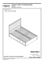 Next 541063 Assembly Instructions Manual