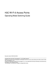 H3C 6W100 Manual