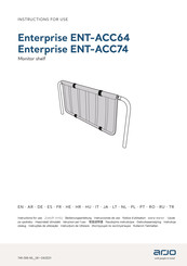Arjo Enterprise ENT-ACC74 Instructions For Use Manual