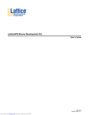 Lattice Semiconductor LatticeXP2 User Manual