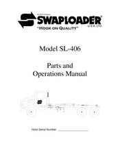 Efco Swaploader SL-406 Parts And Operation Manual