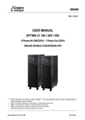 Integra Xmart OPTIMA-31 10K User Manual