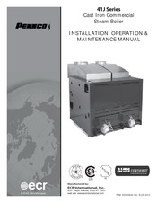 ECR PENNCO 41J Series Installation, Operation & Maintenance Manual