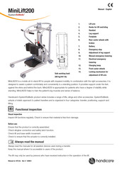 SystemRoMedic MiniLift200 Manual