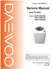 Daewoo DWF-300HSW Service Manual