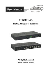 Altimium TP630P-4K User Manual