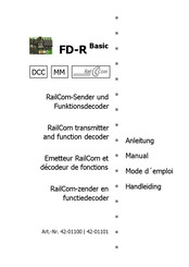 tams elektronik FD-R Basic Manual