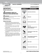 SNOWJOE Sunjoe MJ500MRM Operator's Manual
