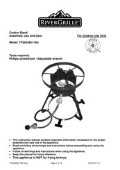 RiverGrille TF2034901-RG Assembly, Use And Care
