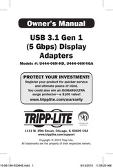 Tripp Lite U444-06N-HD Owner's Manual