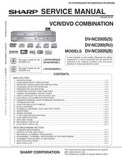 Sharp DV-NC200RU Service Manual