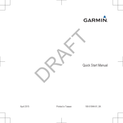 Garmin 02564 Quick Start Manual