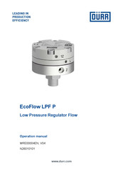 DÖRR EcoFlow LPF P Operation Manual