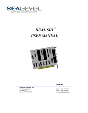 SeaLevel DUAL SIO 3082 User Manual