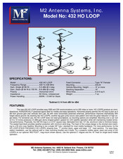 M2 Antenna Systems 32 HO LOOP Assembly Manual