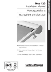 Guthrie Douglas Tess 100 Installation Manual
