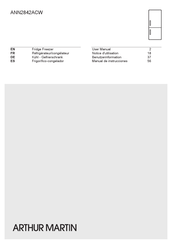 ARTHUR MARTIN ANN2842ACW User Manual