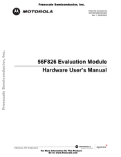 Motorola DSP56F826EVM Hardware User Manual