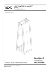 Next 394815 Assembly Instructions Manual
