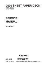 Canon PD-82 Service Manual