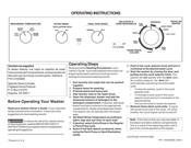 Gibson GTF1040CS0 Operating Instructions