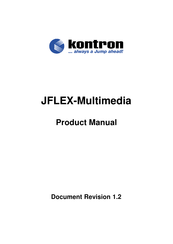 Kontron JFLEX-Multimedia Product Manual