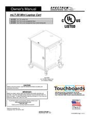Spectrum Industries mLT-30 55315BW Owner's Manual