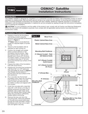 Toro OSMAC Satellite Installation Instructions Manual