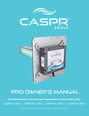 CASPR Pro 2500 Owner's Manual