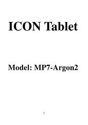 ICON MP7-Argon2 Manual