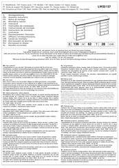 Finori LW32/137 Assembly Instructions Manual