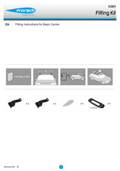 Prorack K084 Fitting Instructions Manual