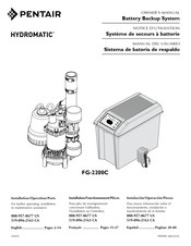 Pentair HYDROMATIC FG-2200C Owner's Manual