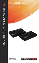 A-Neuvideo ANI-HDB70X Instruction Manual