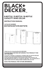 Black & Decker BWT08TB Instruction Manual