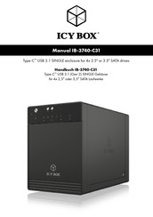 Icy Box IB-3740-C31 Manual
