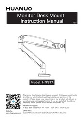 HUANUO HNSS7 Instruction Manual